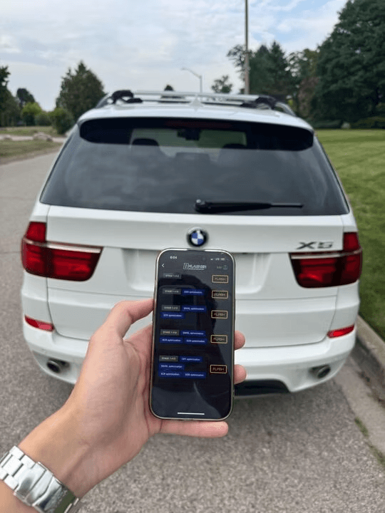 DFlasher customer vehicle